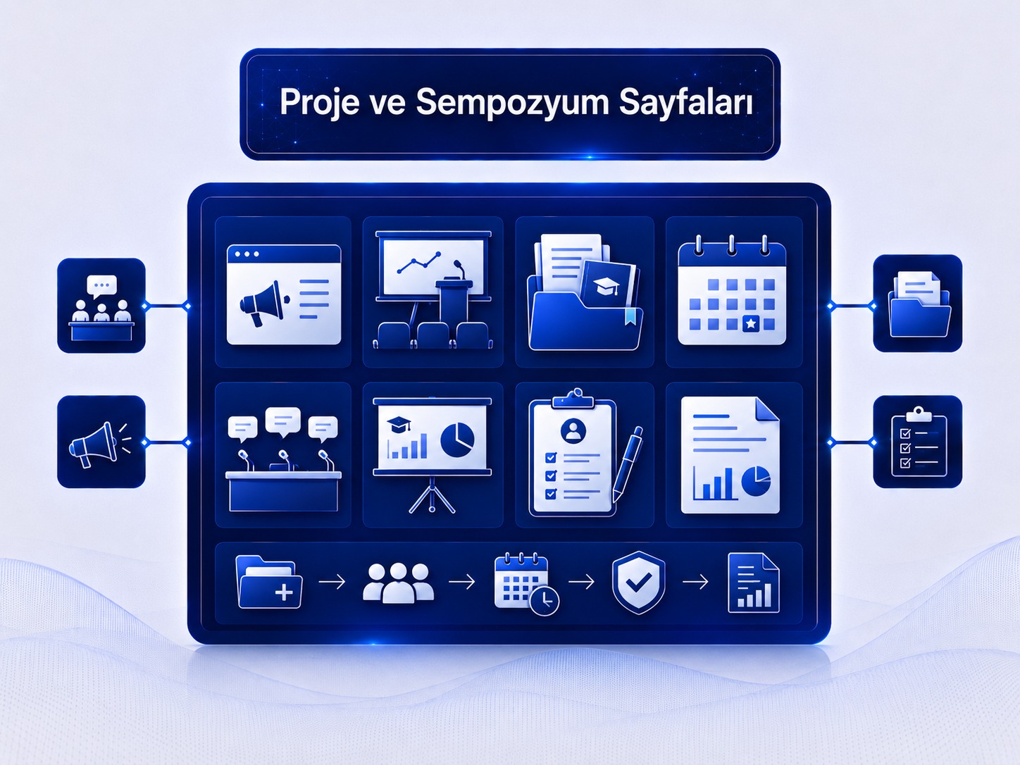 Proje, Sempozyum ve Etkinlik Sayfaları