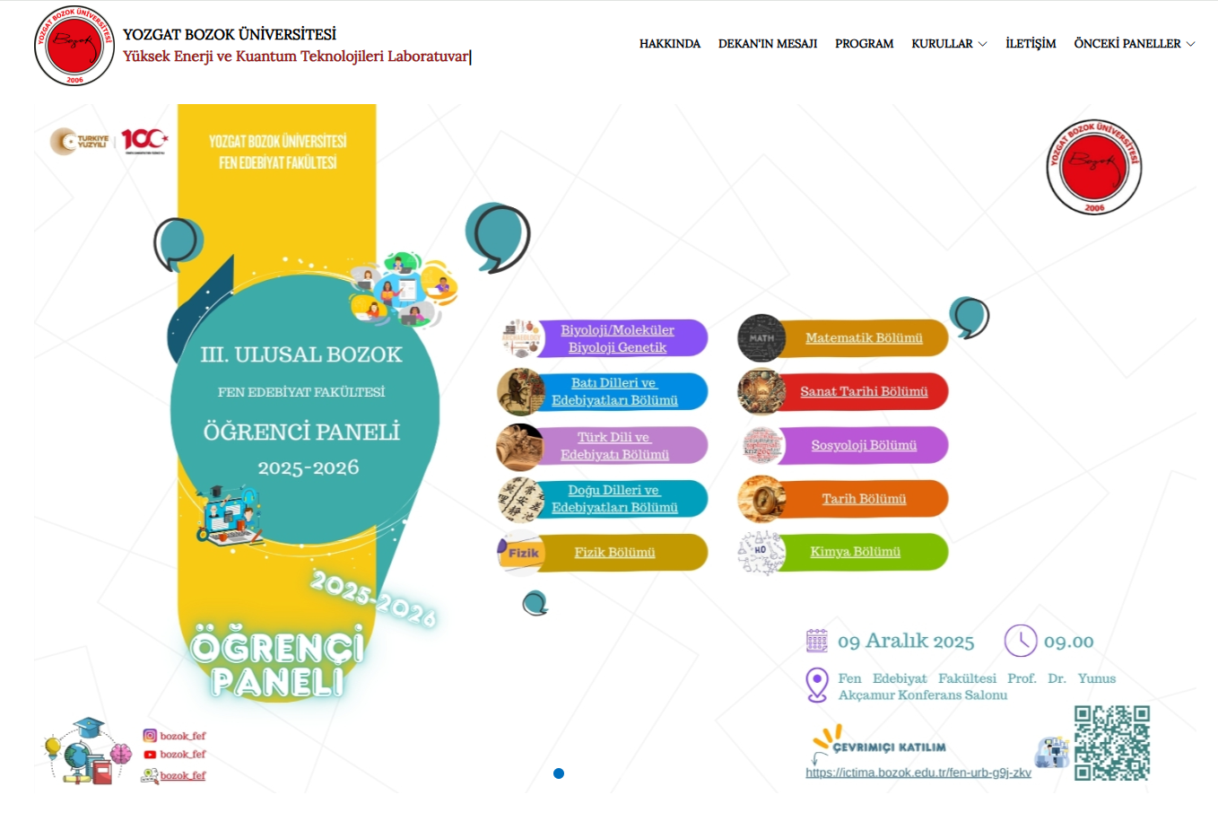 Yüksek Enerji ve Kuantum Teknolojileri Laboratuvarı 