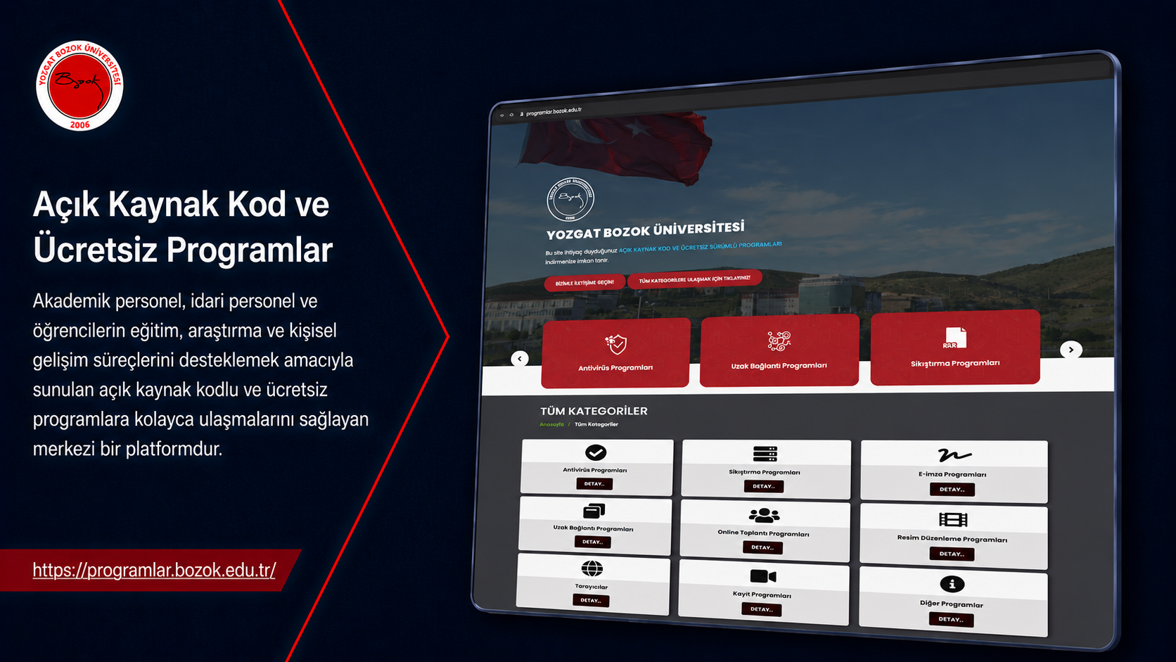 Bozok Ücretsiz Programlar Sistemi