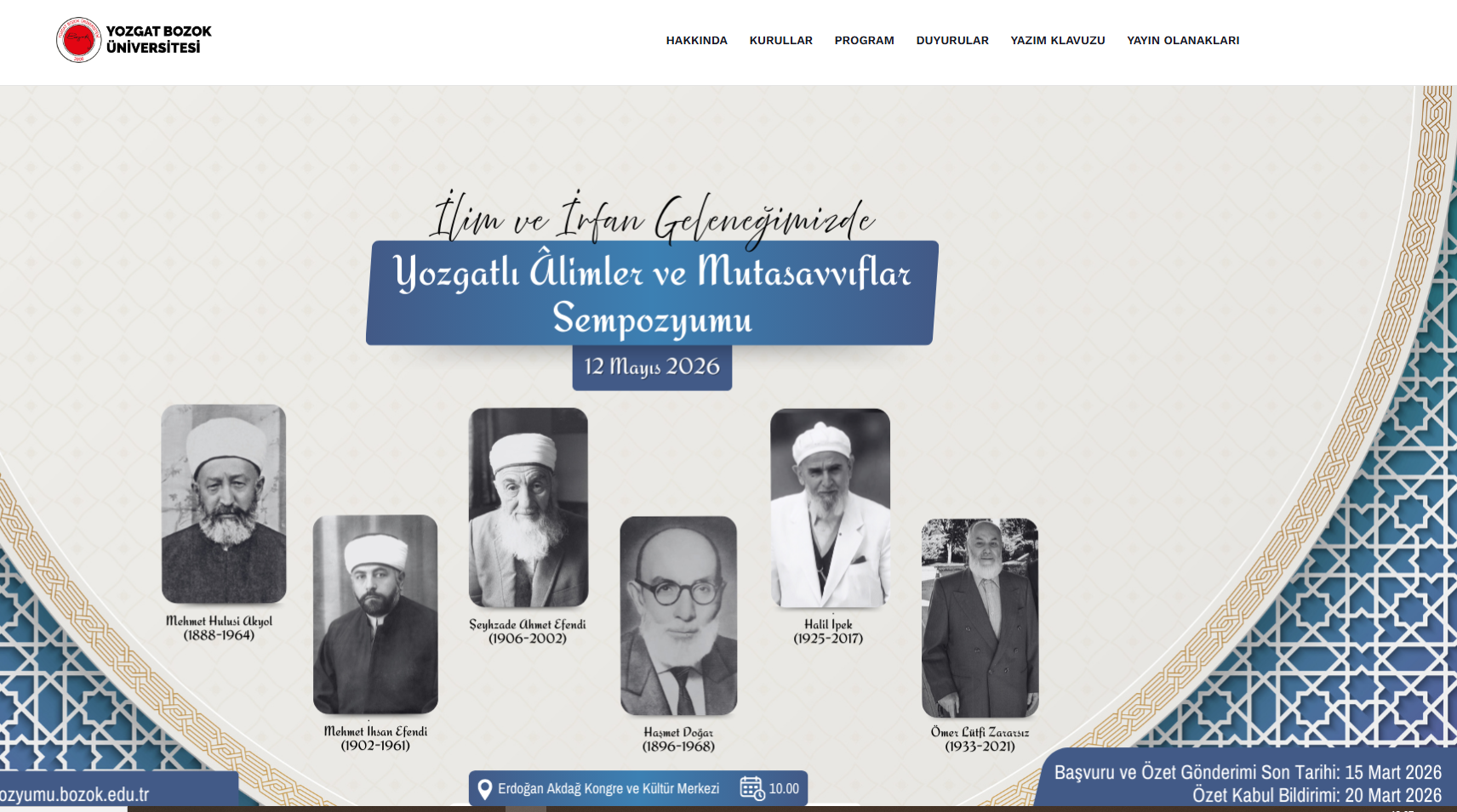 İlim İrfan Sempozyumu